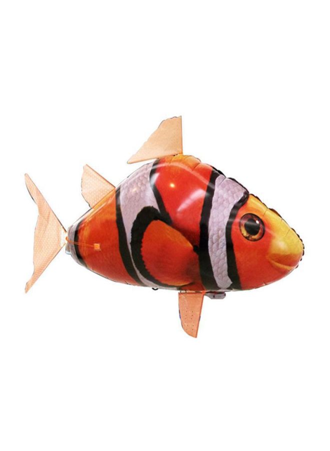 Air Remote Control Flying Fish TikTok Same Inflatable Shark Clownfish Inflatable Toy Flying Fish Layout-Color:Shark (helium Self-provided) English Packaging  - Image 5