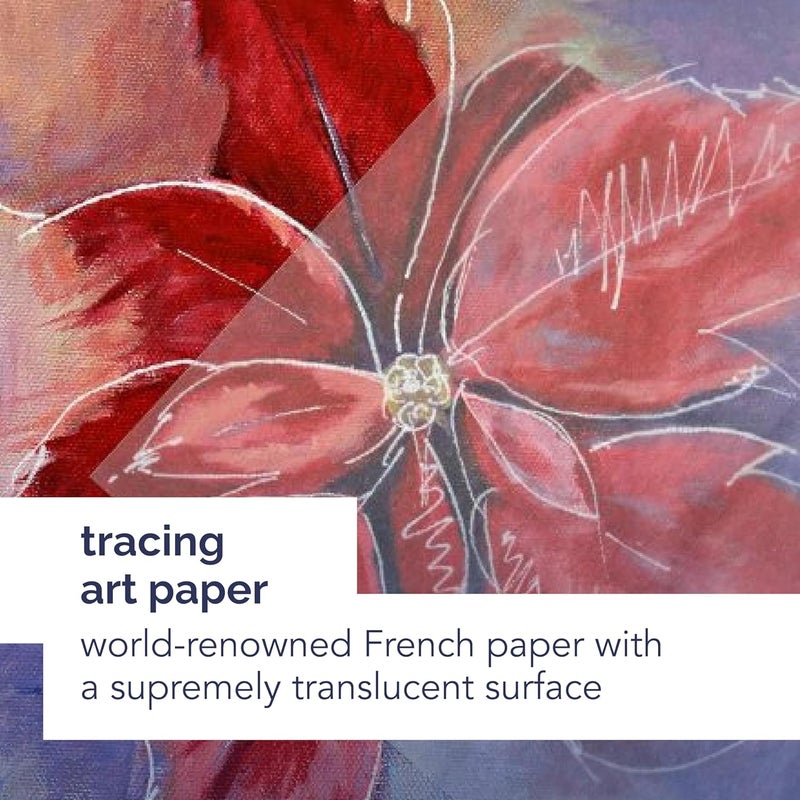 Canson Artist Series Tracing Pad Tape Binding 50 Sheet Art Supplies for Students  Professionals 9x12 inch - Image 2