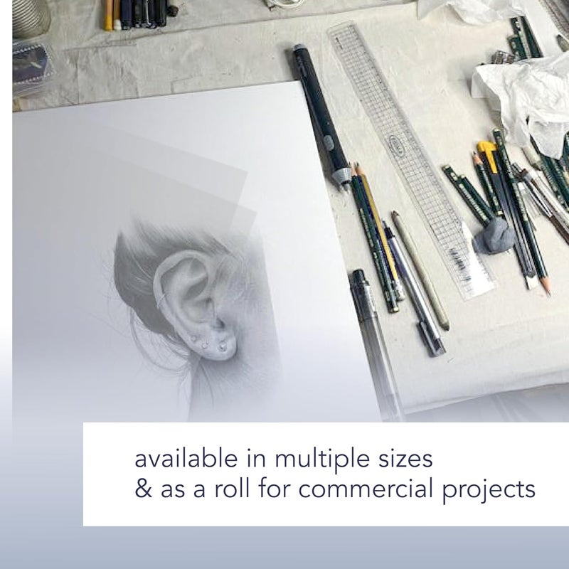 Canson Artist Series Tracing Pad Tape Binding 50 Sheet Art Supplies for Students  Professionals 9x12 inch - Image 4