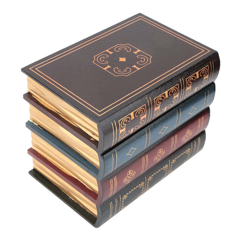 European Style Vintage Decorative Fake Book Storage Box Home Office Shelf Decoration #2 - Image 2