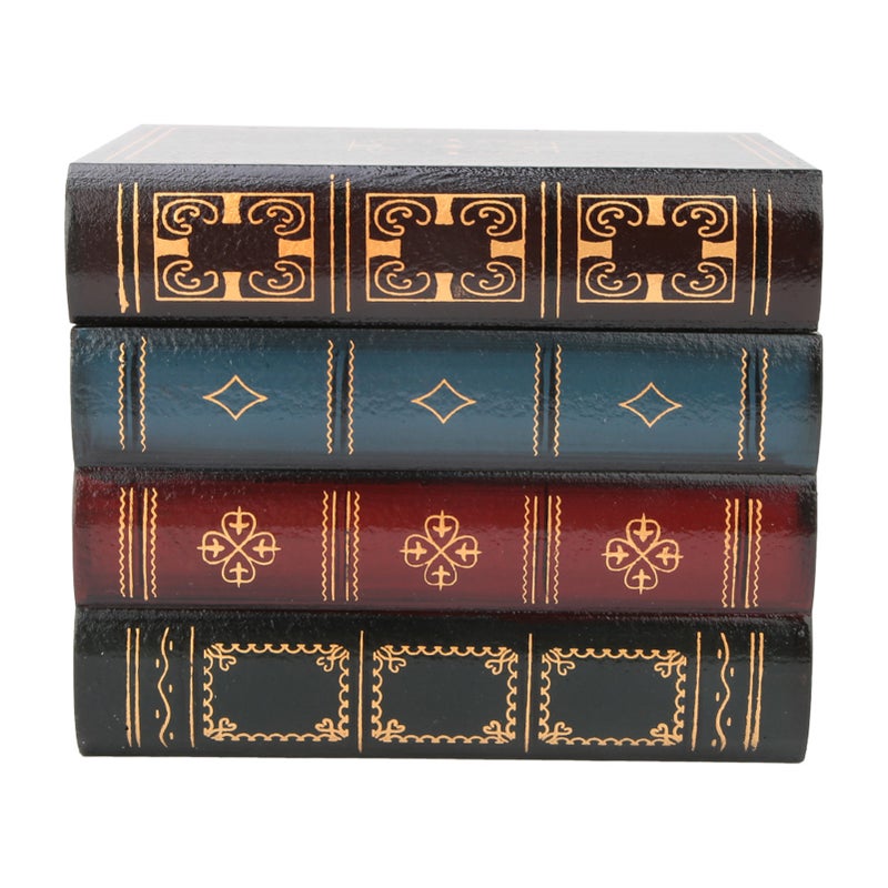 European Style Vintage Decorative Fake Book Storage Box Home Office Shelf Decoration #2 - Image 3