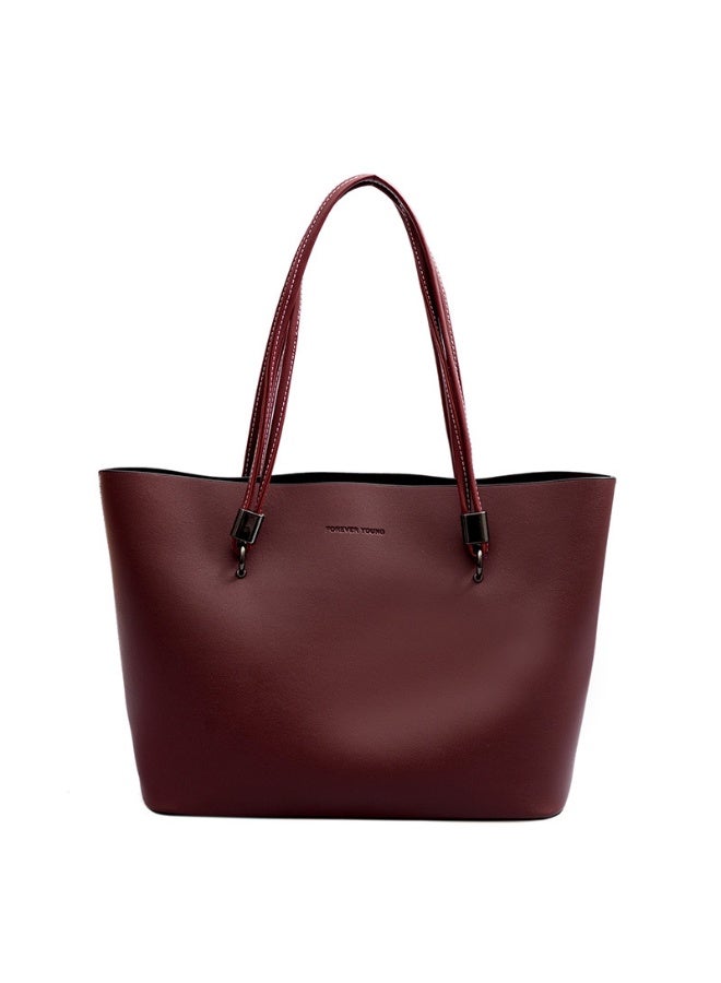 كيفية حقيبة كتف نسائية، حقيبة يد أنيقة جديدة ذات سعة كبيرة، حقيبة كتف محمولة كاجوال - Image 1