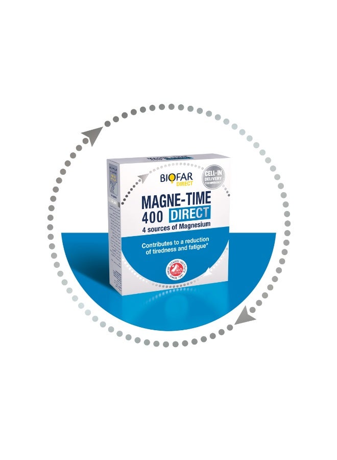 Biofar Direct Magne-Time Magnesium For Fatigue – 14 Sticks