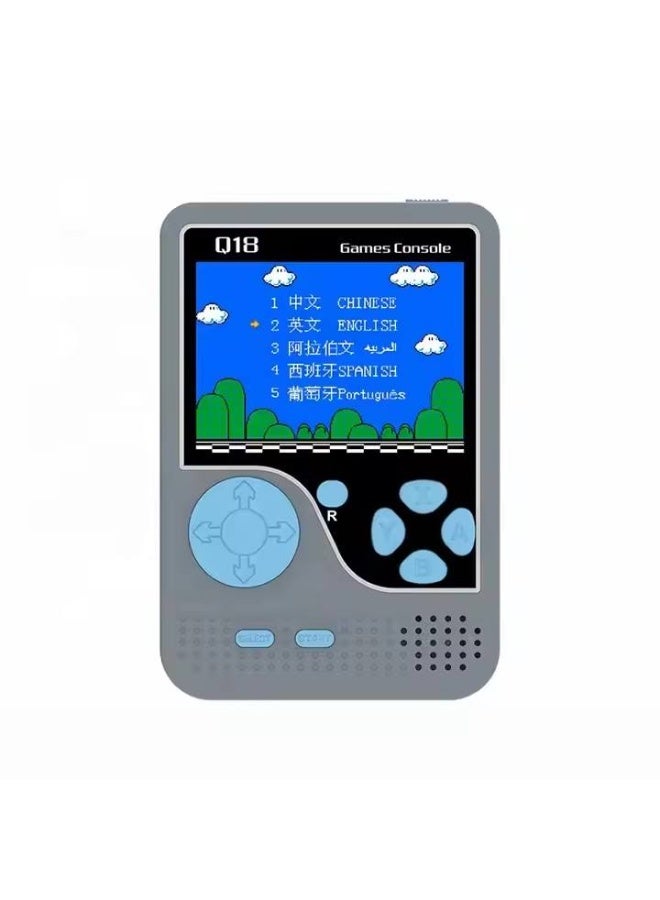 ELTRAZONE Q18 Portable Mini Handheld Game Console with 2.4-inch Color Screen, 520+ Classic Games, Dual Player Support - Image 1
