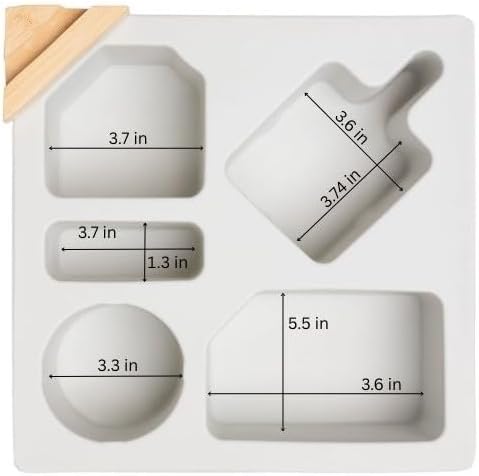 حامل أكواب الأريكة من الخيزران مع غطاء سيليكون قابل للإزالة، صينية ذراع الأريكة المتينة للمشروبات والوجبات الخفيفة وأجهزة التحكم عن بُعد، حامل أكواب قابل للغسل ومقاوم للتسرب للأريكة في غرفة المعيشة - Image 3