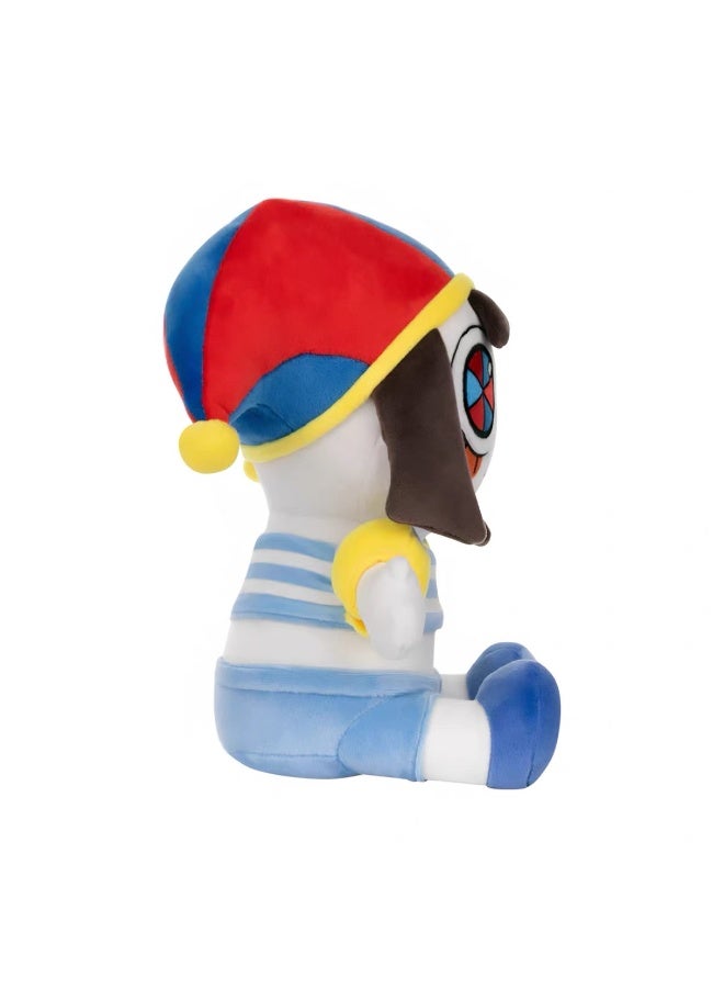 The Amazing Digital Circus 26cm Pomni Plush Toy, Cute Soft Stuffed Doll, Collectible Gift for Kids and Fans - Image 2