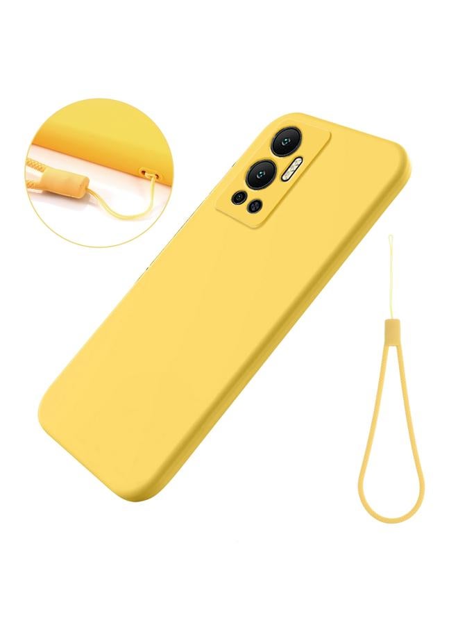 S-TOP Case For Infinix Hot 12 Pure Color Liquid Silicone Shockproof Phone Case - Image 5