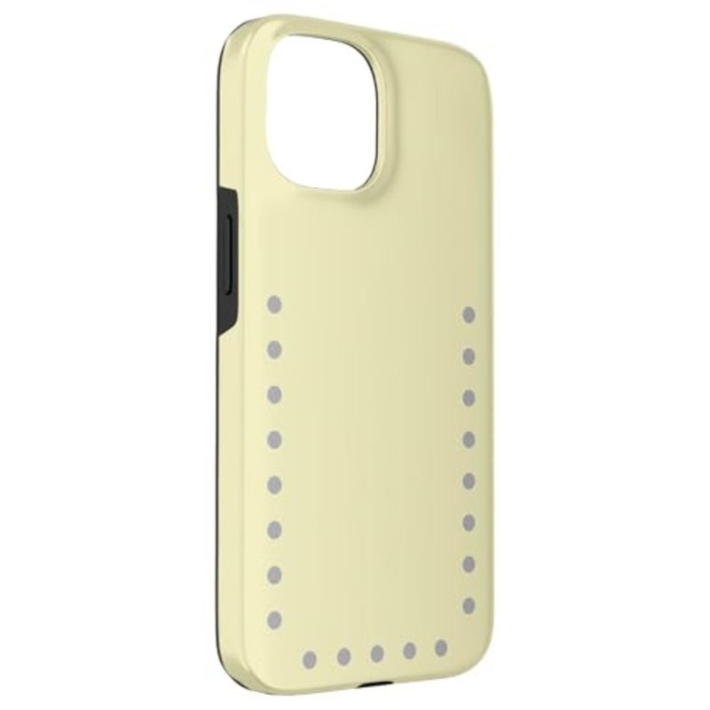 Trendy Studded Butter Yellow Cool Girl Case for - Image 4
