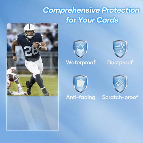 Mlikero 500 Count Card Sleeves – Matte Clear Trading Card Sleeves, Polypropylene (PP), Fit for MTG, TCG, Baseball, Football, and Game Cards (Matte Clear) - Image 3