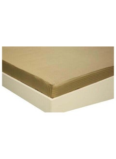 Hotel Collection HOTEL COLLECTION Stripe brown Super King Fitted Sheet 200x200 cm with 2 Pillow Cases  - Image 5