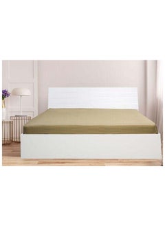 Hotel Collection HOTEL COLLECTION Stripe brown Super King Fitted Sheet 200x200 cm with 2 Pillow Cases  - Image 2