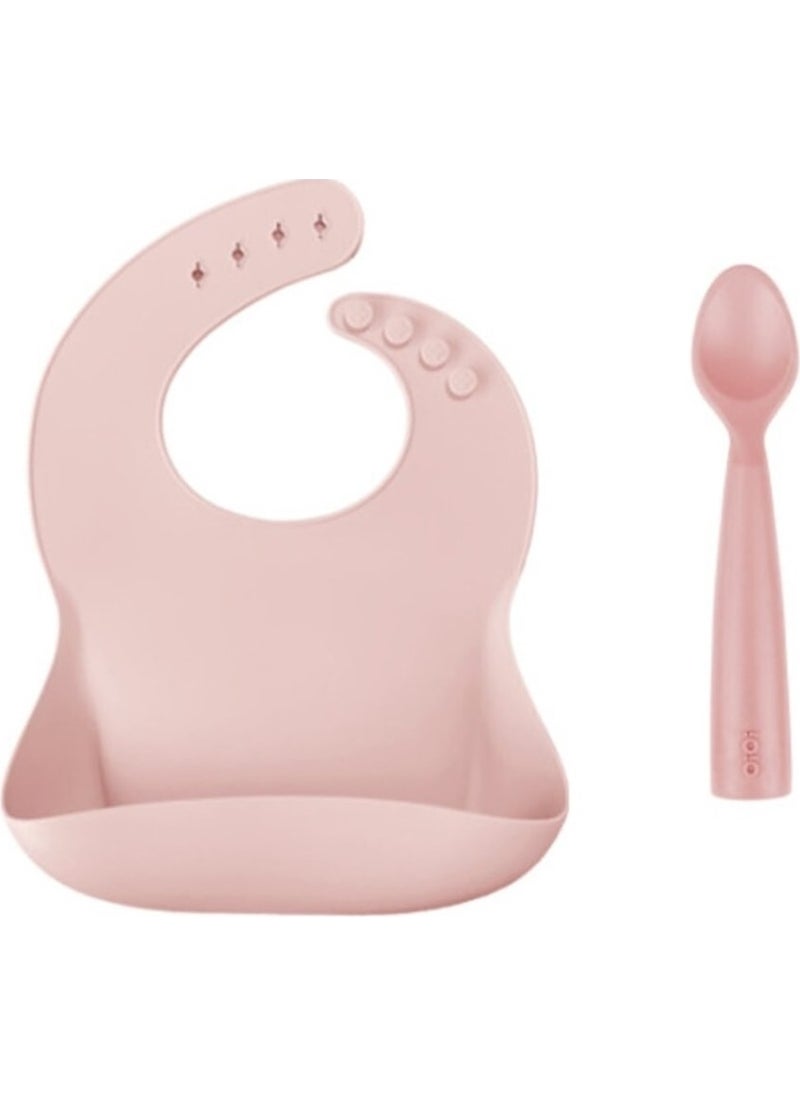 Basics 2-Piece Feeding Set (Silicone Bib + Silicone Spoon) - pzsku/ZBA28AB876E6C3C9C5039Z/45/_/1730621609/5f9c487d-cb7a-4546-a688-2af1565e27c9