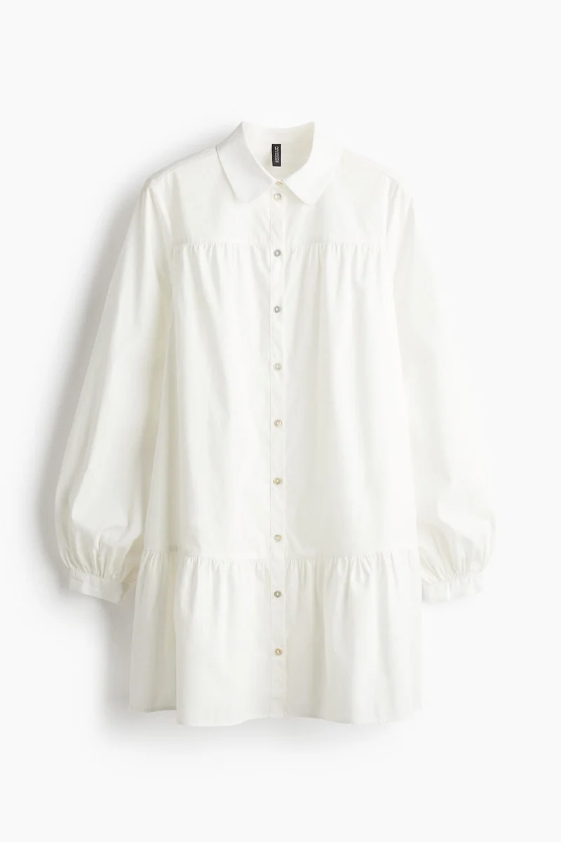 H&M Poplin shirt dress