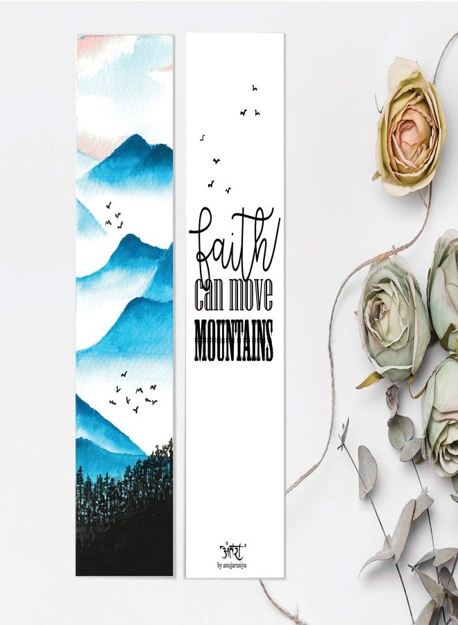 Antara Wilderness Bookmarks with Quotes | Digitised Handpaintings | Laminated Matte Finish| Best Gift for Readers for Books and notebooks (Classic Bookmark Set of 8) - Image 4