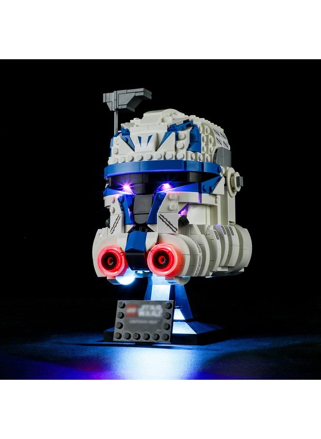 BRIKSMAX BRIKSMAX Led Lighting Kit for LEGO-75349 Captain Rex Helmet - Compatible with Lego Star Wars Building Blocks Model- Not Include Lego Set  - Image 4