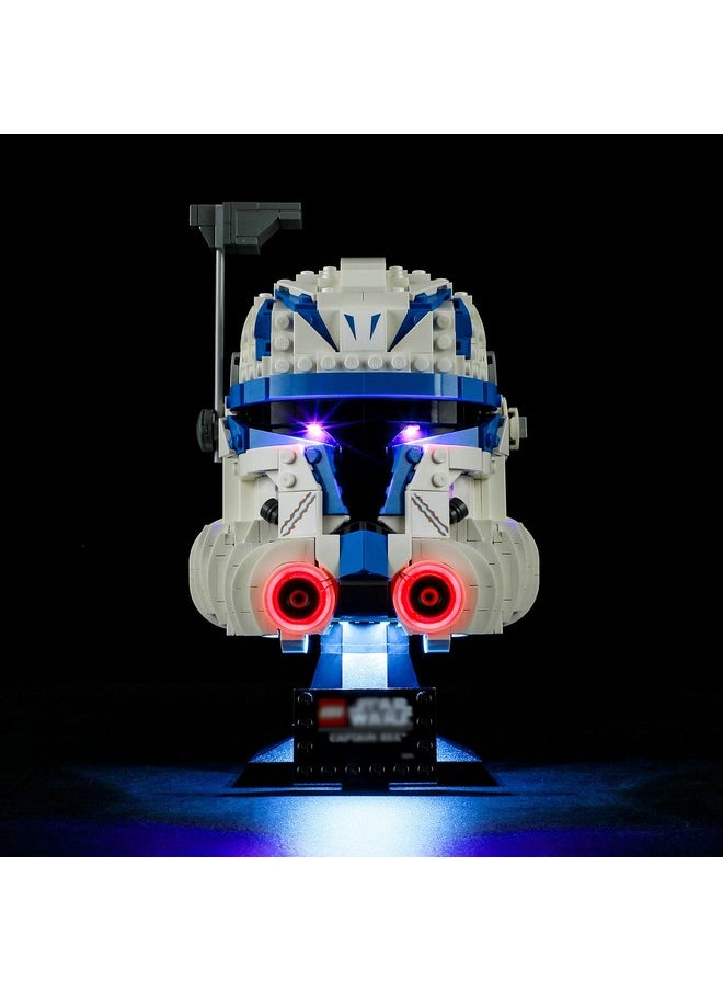 BRIKSMAX BRIKSMAX Led Lighting Kit for LEGO-75349 Captain Rex Helmet - Compatible with Lego Star Wars Building Blocks Model- Not Include Lego Set  - Image 1