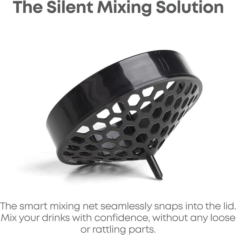 Smartshake Lite Justice League Protein Shaker Bottle 800ml – DC Comics Water Bottle, Leakproof BPA Free Gym Shaker And Protein Powder (Supergirl) - Image 3