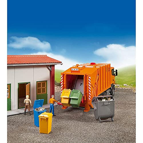Bruder 02607 Accessories Garbage Can Set 3 Small1 Large - Image 5