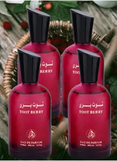 4 قطع عطر توت بري 100مل