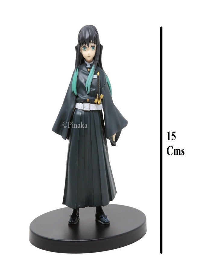 PINAKA Muichiro Tokito Action Figure, Demon Slayer Kimetsu no Yaiba Anime Collectible, Multi Color, PVC, Fully Assembled - Image 5