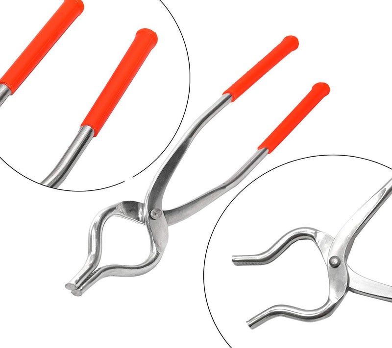 FINALITY Stainless Steel Pakkad, Sansi, Tong, Kitchen Tool pincer, Chimta, Pakkad Utility Holder(Medium) - Image 1