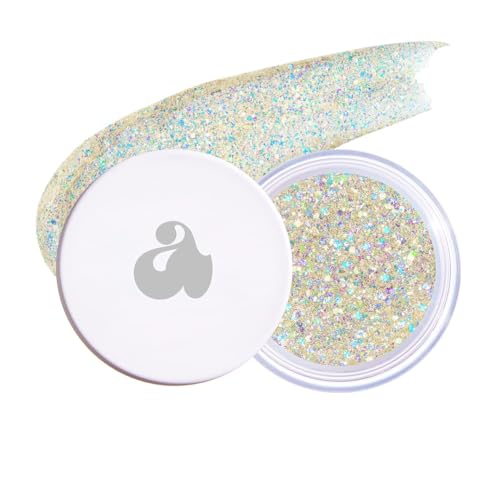 UNLEASHIA Get Loose Glitter Gel Mini Face Body Glitter Gel Diamond Sparkle Holographic Makeup Festival Party Glitter Gel Vegan No5 Diamond Stealer - Image 1