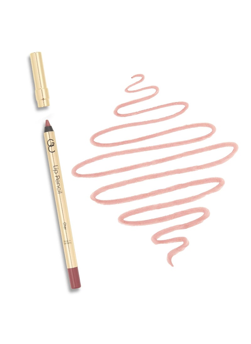 Gerard Cosmetics Gerard Cosmetics Lip Pencil (Cher), Ultra Pigmented Matte Neutral Mauve Lip Liner, Long Lasting, Hydrating Creamy Formula, Cruelty Free 