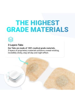 Generic Inlet Breathing Nasal Strips Starter Kit with Adjustable Magnets Effectively Relieve Snoring For Better Sleep Quality Sweat-Proof Skin Safe Nasal Strips Snoring plugs for both men and women  - Image 3