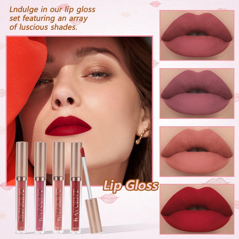 KAVCENT Makeup Kit Makeup Sets for Teens Makeup kits for Women Teenagers Full Kit Make up Eyeshadow Palette Foundation Concealer Lipgloss Makeup Gift Set for Women Teen Girls - Image 4