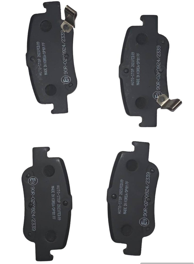 Korean rear brake pads for Toyota Corolla 2008-2018 model year - Image 3