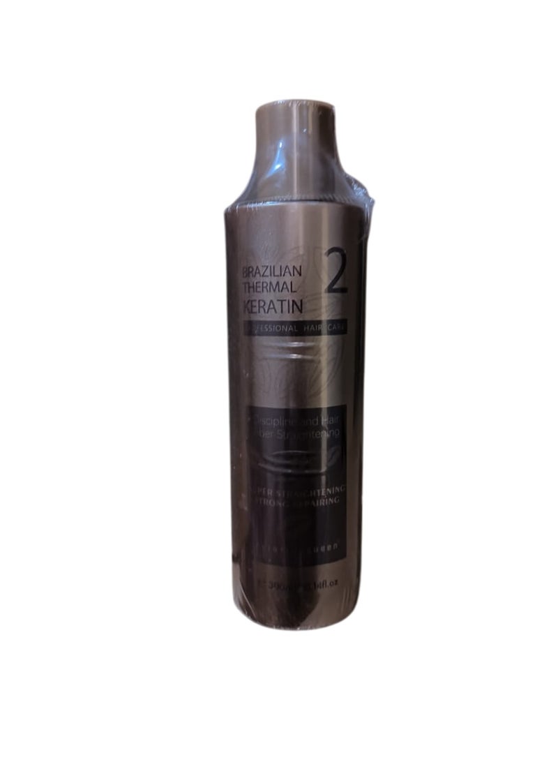 ألياف الكيراتين البرازيلية لفرد الشعر بشكل فائق 300 مل