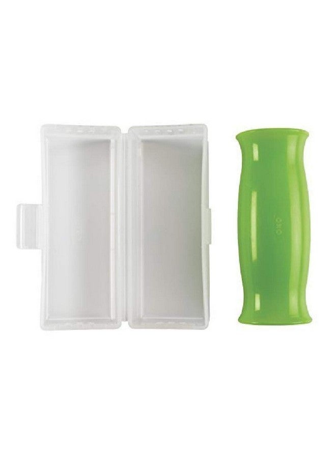 OXO OXO Good Grips Silicone Garlic Peeler with Stay-Clean Storage Case,Clear,1EA  - Image 1