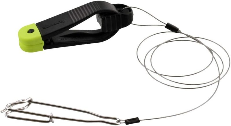 Scotty #1180 Mini Power Grip Plus Line Release with 18-Inch Stainless Steel Leader and Cable Snap