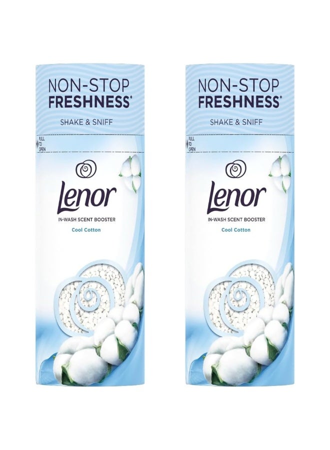 لينور حبيبات معطر الغسيل كول كوتون 2 عبوة