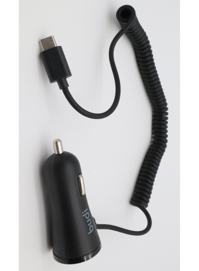 budi Car Charger With USB Type-C Connector - Image 4