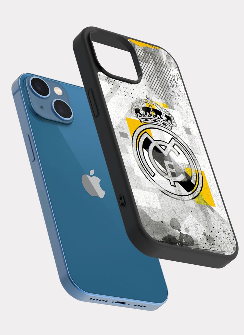 بكسلات كفر ايفون 13 نادي ريال مدريد ابيض - Image 2