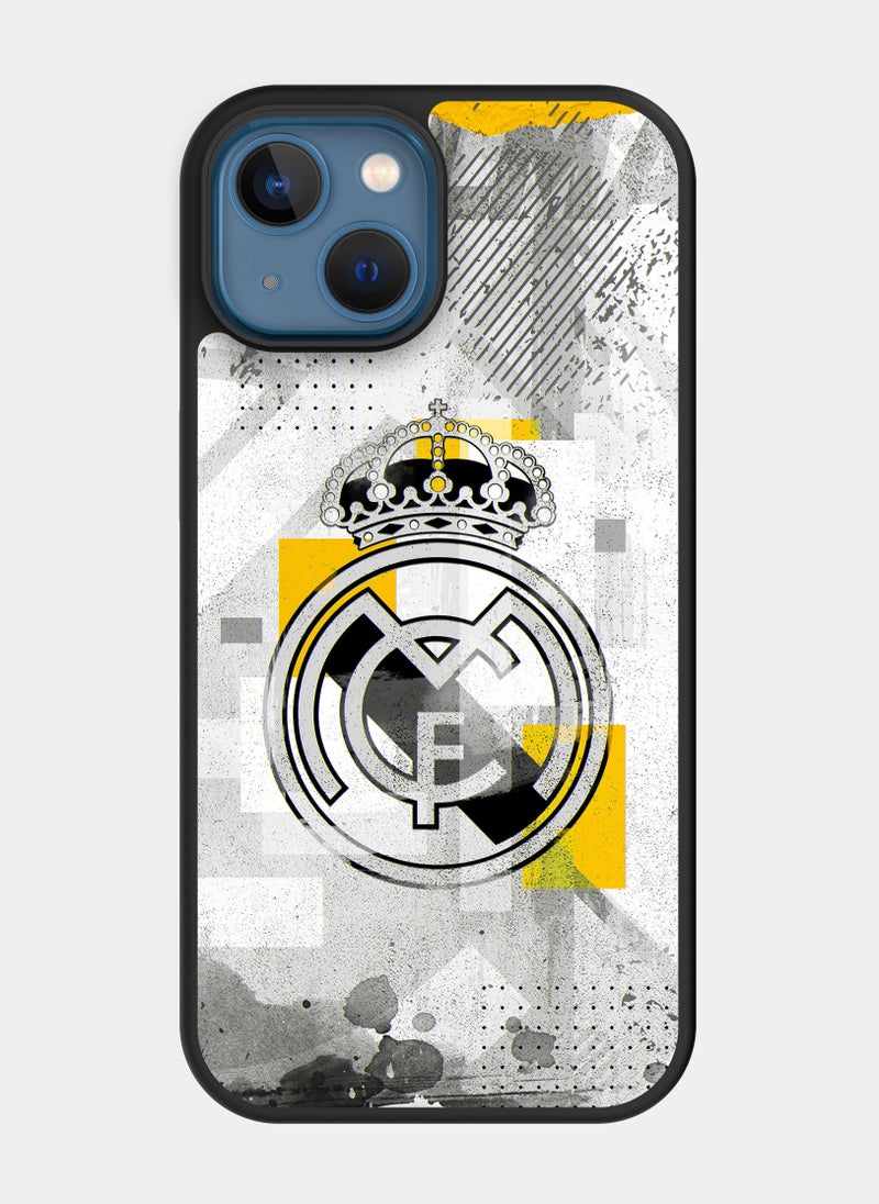 بكسلات كفر ايفون 13 نادي ريال مدريد ابيض - Image 1