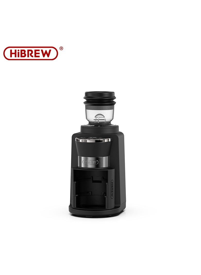 HiBREW مطحنة قهوة كهربائية أوتوماتيكية HiBREW مع 34 ترس لإسبريسو والقهوة الأمريكية وصب القهوة مع تخزين حبوب مرئي G3A - Image 1