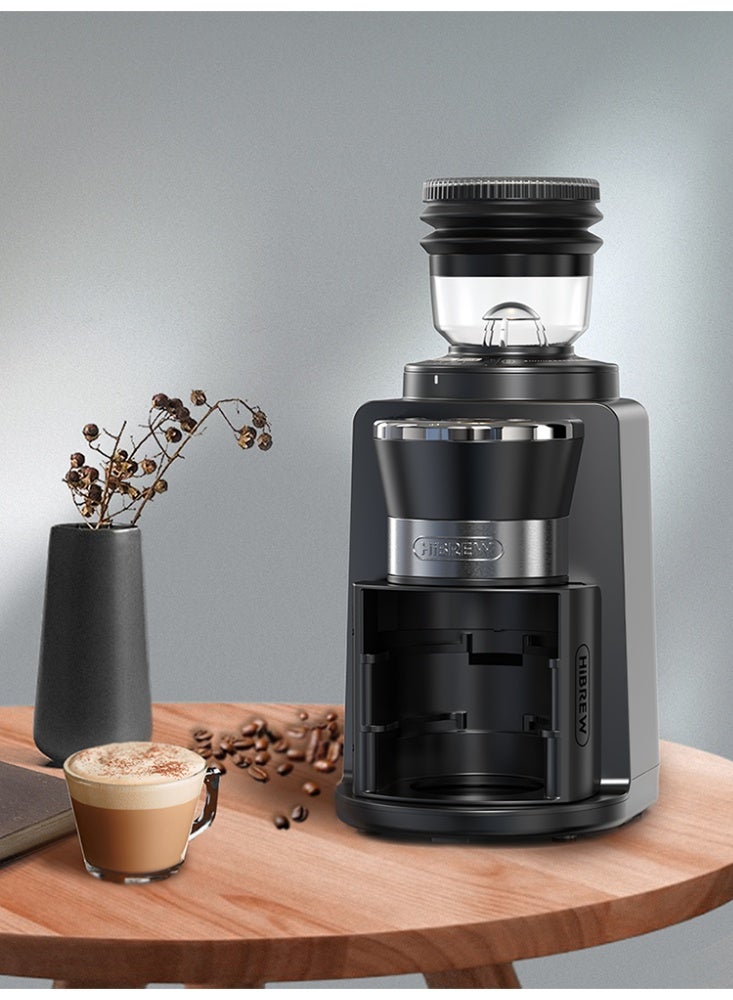 HiBREW مطحنة قهوة كهربائية أوتوماتيكية HiBREW مع 34 ترس لإسبريسو والقهوة الأمريكية وصب القهوة مع تخزين حبوب مرئي G3A - Image 5