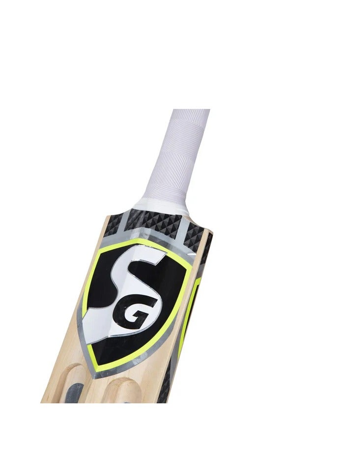 SG T-1200 Kashmir Willow Scoop Bat For Tennis Cricket Ball - Image 2