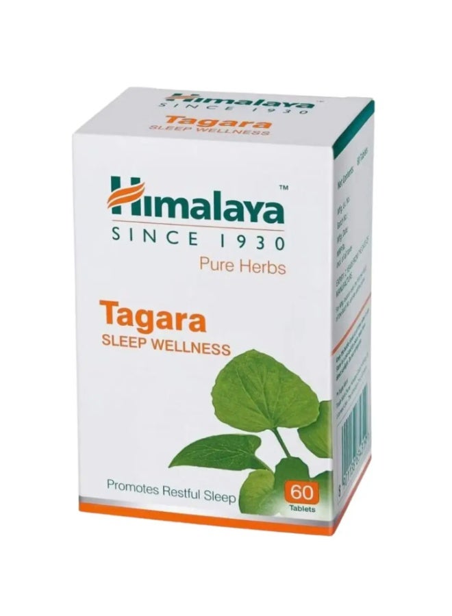 Himalaya Tagara Sleep Wellness Dietary Supplement - 60 Tablets - Image 1