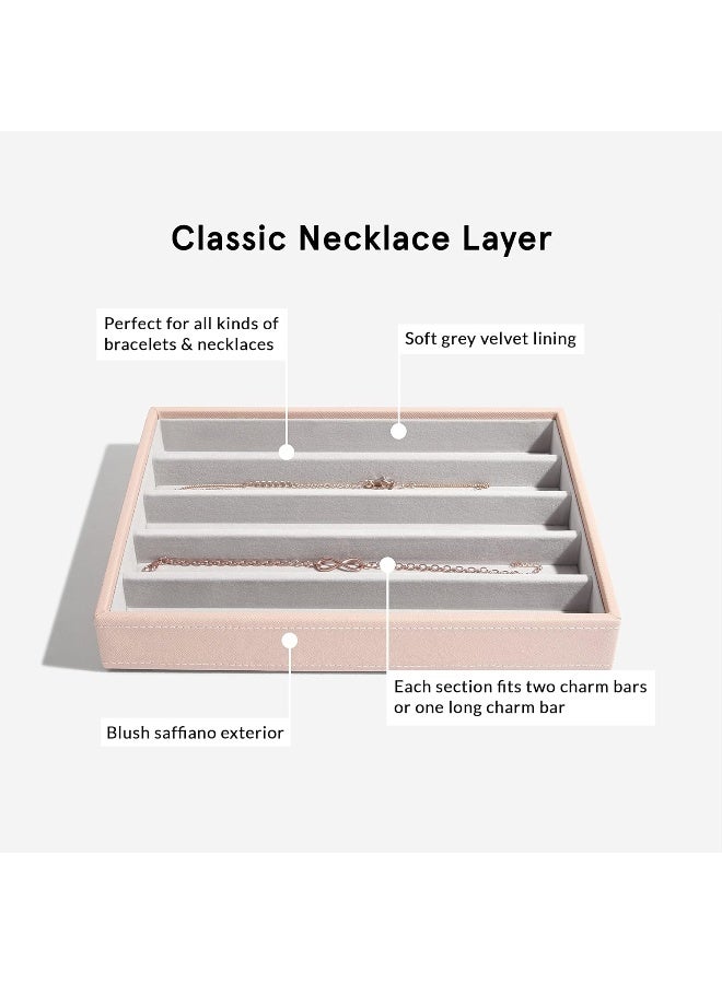 Stackers Blush Pink Classic Medium Jewellery Box Necklace Layer - Image 3