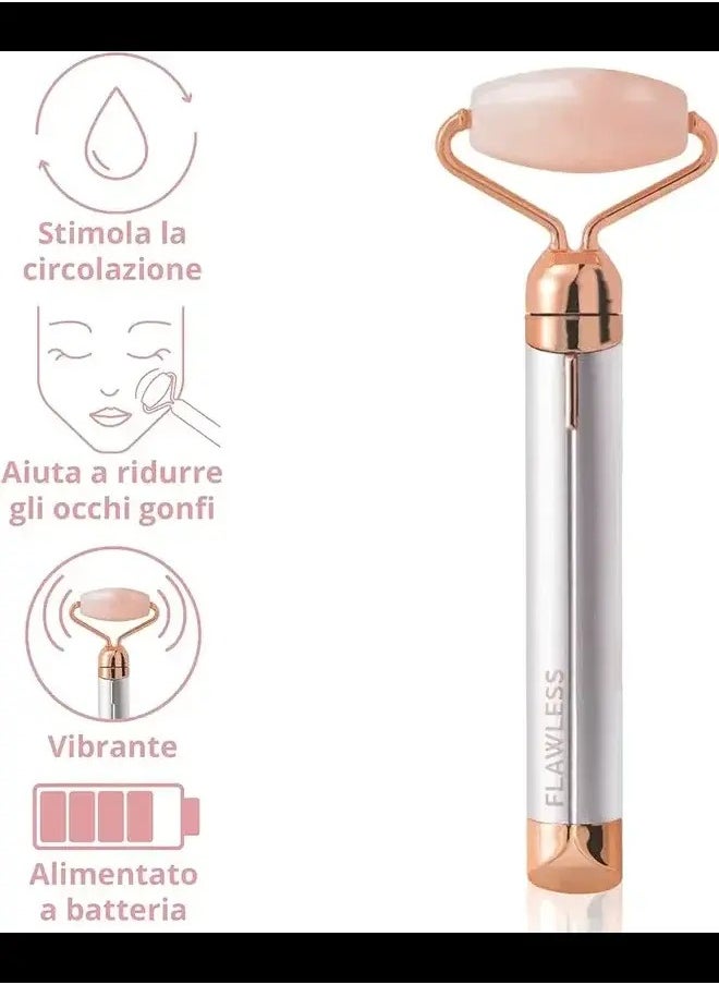 Flawless - Fnishing Touch Flawless Contour Micro Vibrating Facial Roller & Massage - Image 1