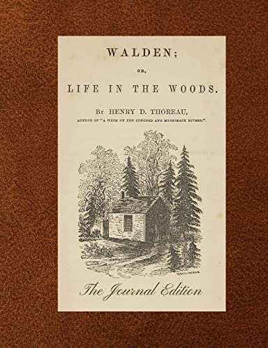 Walden The Journal Edition 
