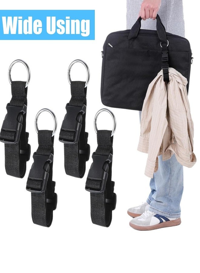 Zbdroxygen 4 Pcs Luggage Straps for Suitcases, Luggage Strap, Suitcase Bag, Adjustable Design to Secure Backpacks and Bags, Travel Accessories for Frequent and Business Travelers - Image 3