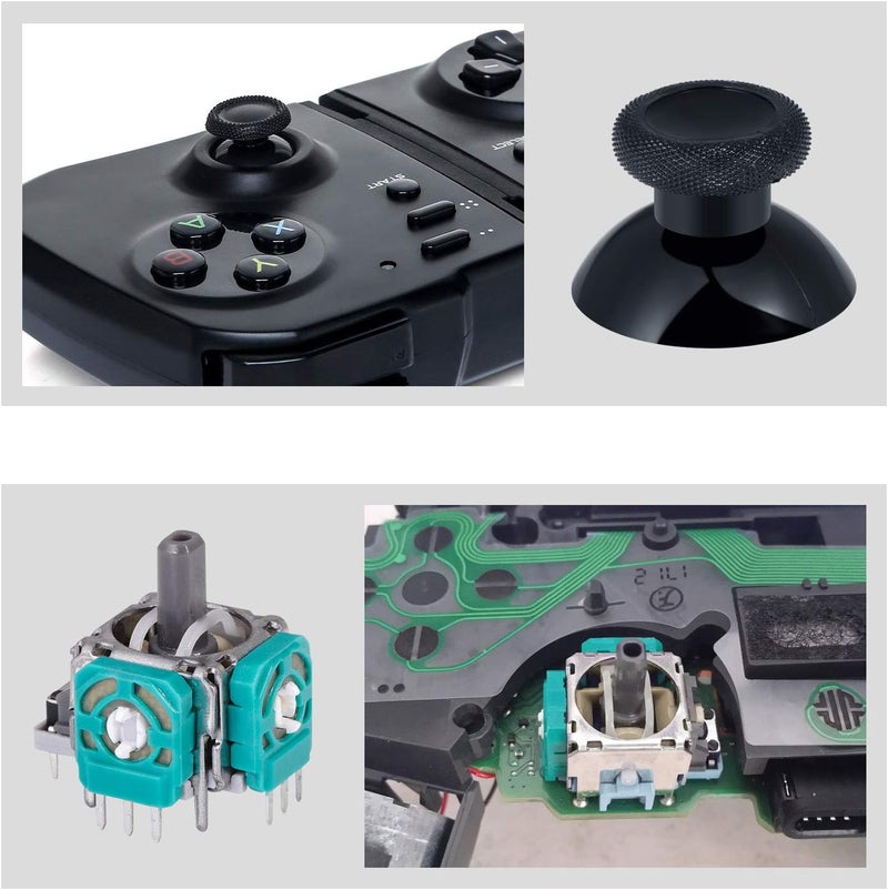 RGEEK Xbox One Controller Joystick Replacement, 4PCS Xbox one Joysticks Replacement Parts with T6 T8 T10 Repair Screwdriver Kit for Xbox One Controller - Image 3