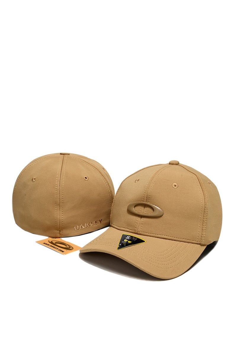 Oakley Khaki Adjustable Baseball Cap with Signature Logo-56.8cm