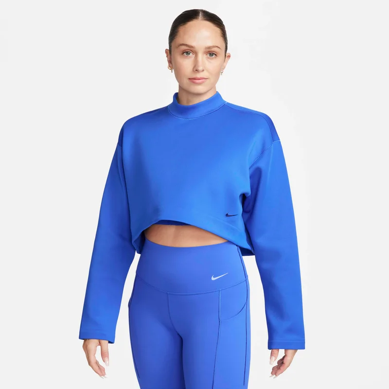 Nike Blue Women's Prima FutureMove Dri-FIT Oversized Top for Women | Best Price UAE