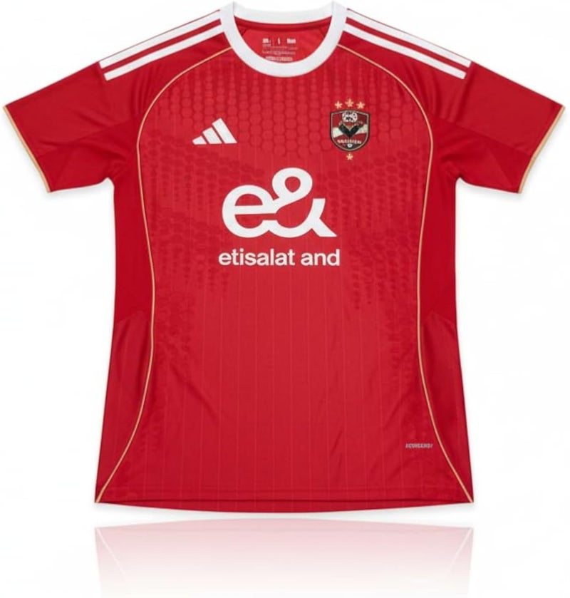 Al Ahly Basic T-Shirt 2023-2024 - Official Football T-Shirt Red, Sportswear