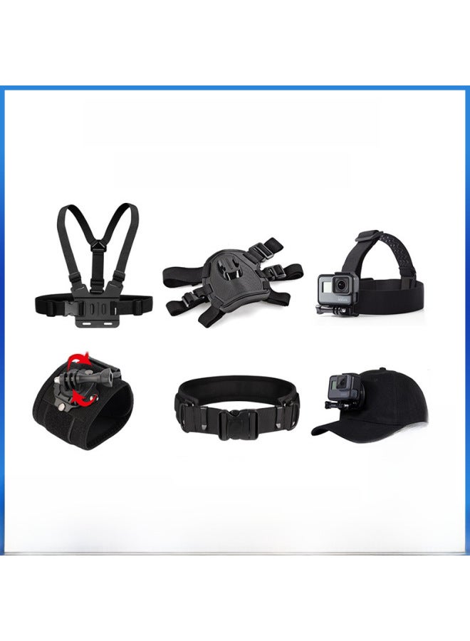 كي6 حزام صدر كاميرا جوبرو الرياضية، حزام ذراع، حزام معصم، حزام صدر لتسجيل رحلات الكاميرا، حزام صدر كاميرا، حزام كتف فردي - Image 2